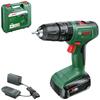 Perceuse Visseuse À Percussion Bosch EasyImpact 18V40 + (1xbatterie 2,0Ah) + Chargeur AL18V-20 In Carrying Case