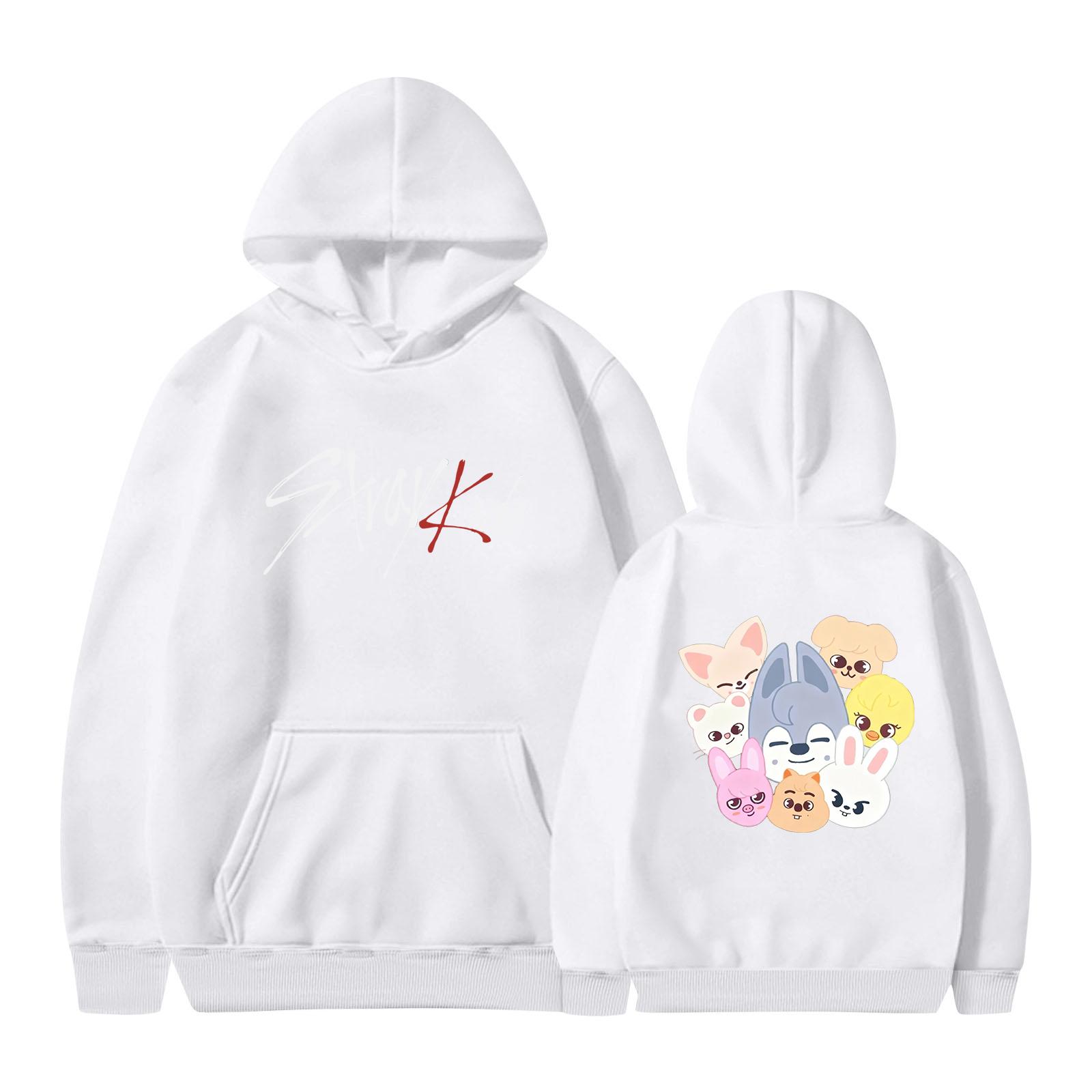 

Жіноча модна повсякденна універсальна повсякденна толстовка з капюшоном, повсякденна толстовка з накладками з довгими рукавами XL білий