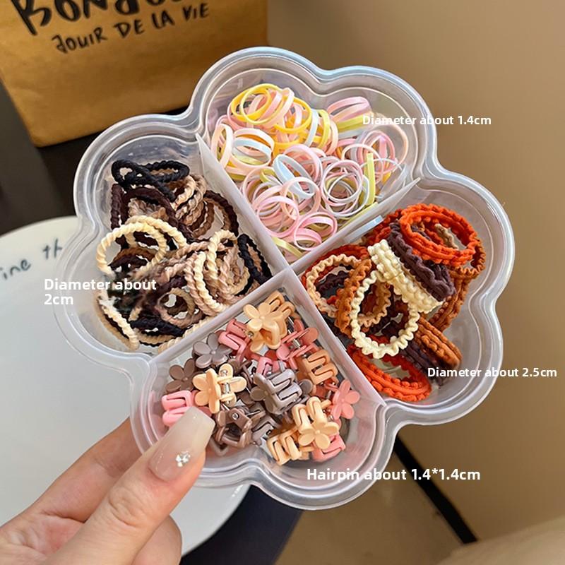 Bonbonfarbenes Kinder-Haarschmuck-Set: Süße, haarschonende elastische Haargummis für Kleinkinder & Mädchen – Perfekte Geschenkbox