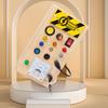 Interactive LED Busy Board: Wooden Educational Toy with Electronic Switches for Kids