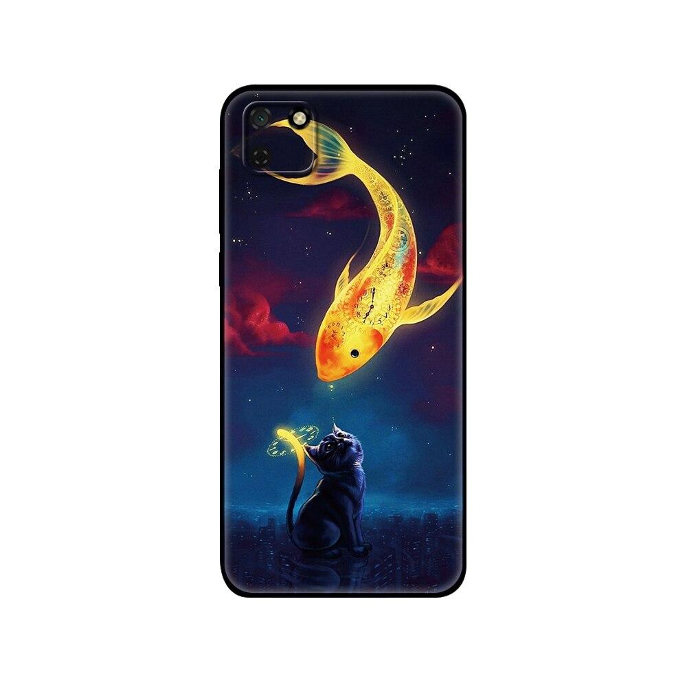 For Huawei Y5P Case 5.45" Soft Silicon Tpu Phone Cover For Huawei Y5p 2020 Y 5 P Y5 P Back Huaweiy5p Bumper Black Tpu Case