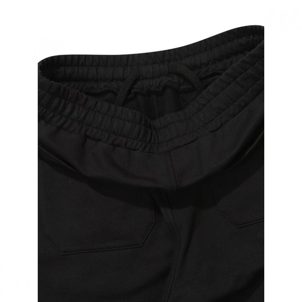 Woman Bootcut Pants Wrinkle  Black 