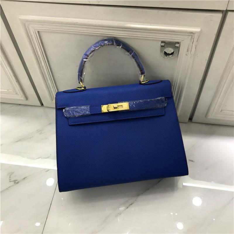 Classic Handbag Women - Genuine Leather Crossbody Top Handle Medium Size Fashion Shoulder Bag