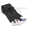 2025 New Simple Solid Color Men's Backpack Casual Travel Shoulder Bag Computer Laptop Rucksack Portable College Student Book Bag