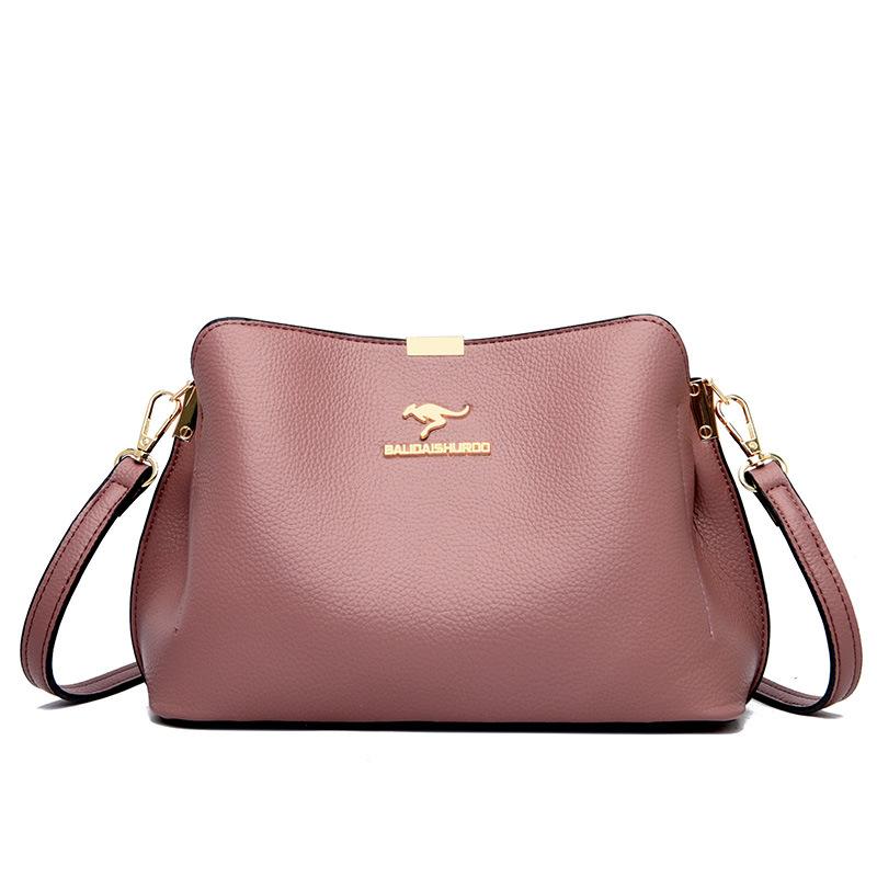 Light Luxury Retro Women's Shoulder Bag High-quality Fashion Women's Crossbody Bag Expansion Design Large Capacity Mother Bag