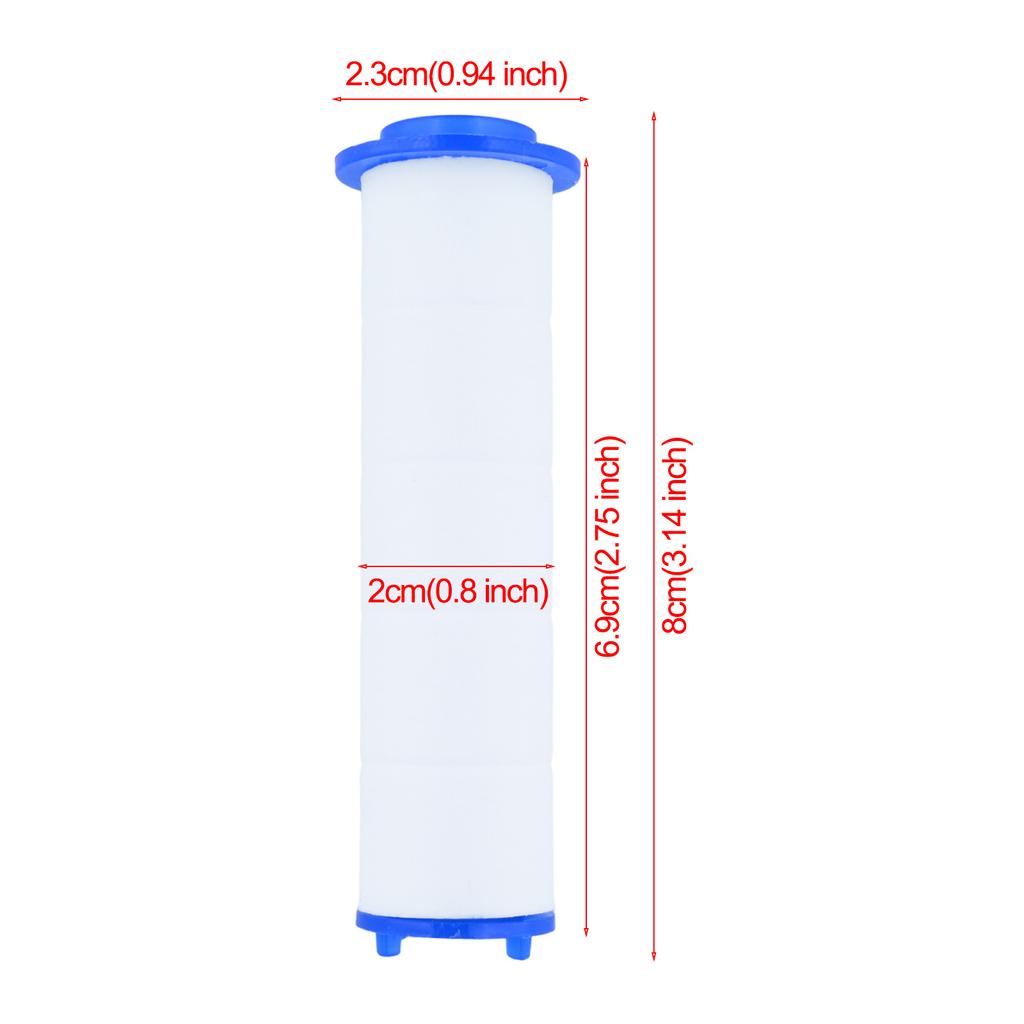 10pcs Shower Head Replacement PP Cotton Filter Cartridge Water Purification Bath Shower Sprayer Bathroom Accessories