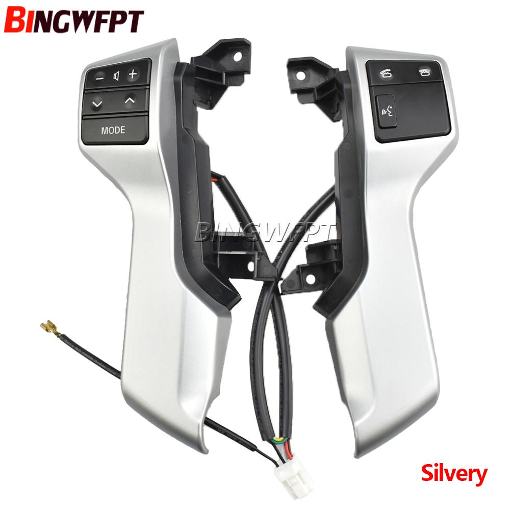 STEERING WHEEL CONTROL SWITCH MULTIFUNCTION Bluetooth Audio 84250-60180 84250-60160 For LAND CRUISER PRADO KDJ150L GRJ150L 10-13