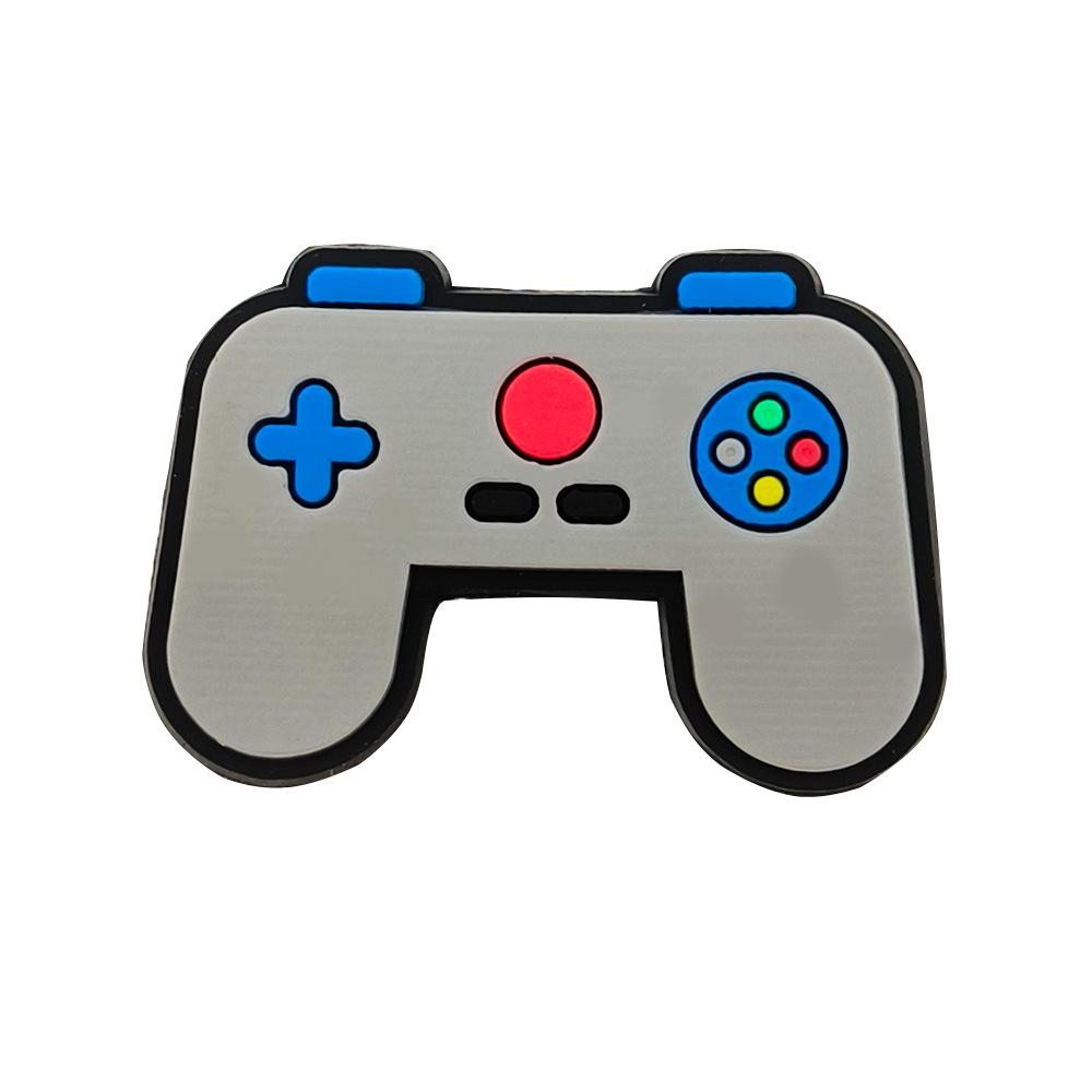 35-Piece Game Console Shoe Charm Set - Creative PVC Soft Rubber Clog Accessories