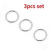 3pc Set Nose Ring Clips Septum Ring Hoop Cartilage Tragus Helix Small Piercing Nose Rings For Women Body Jewelry Accessories
