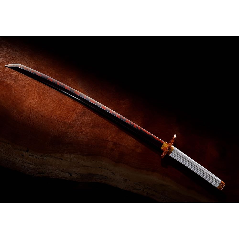 Tamashi Nations Bandai Spirits Demon Slayer Nichirin Sword Kyojuro Rengoku Collectible Prop Replica