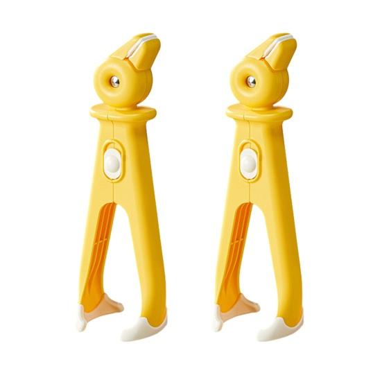 1/2 st Hälltång Uppgraderat Halkfritt Handtag Kökshållare Värmetålig Rostfritt Stål Mångsidig Tång Verktyg för Hantering av Köksredskap