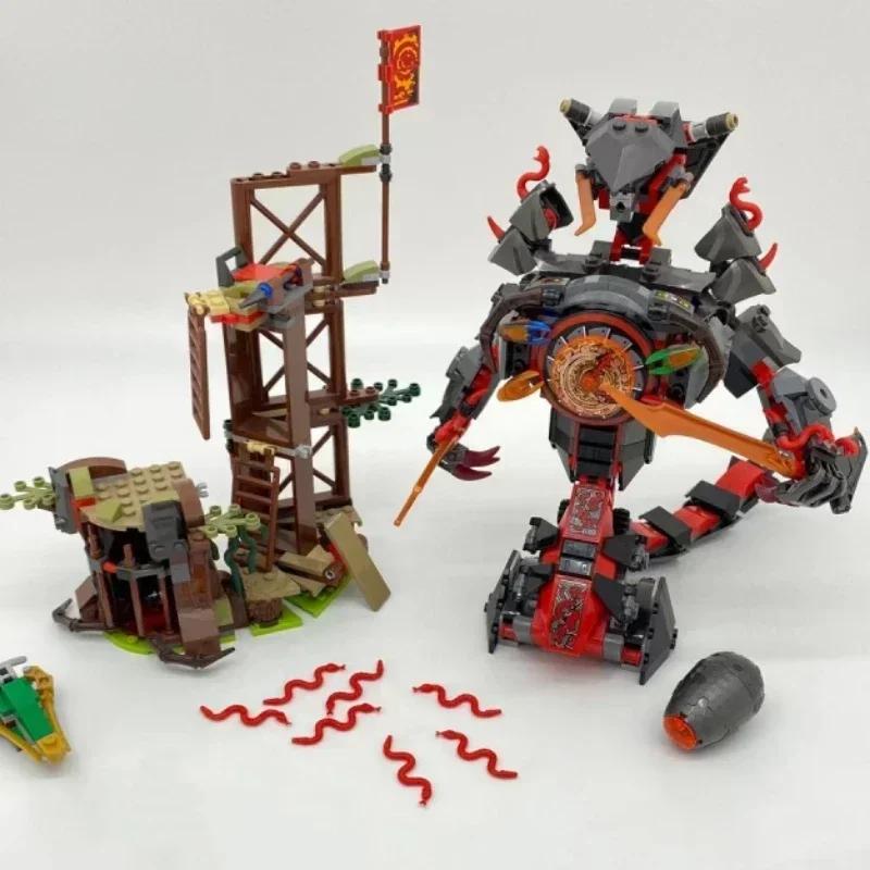 New Dawn of Lron Doom Snake Model Building Blocks Toys Include Characters Dolls Christmas Birthday Gift