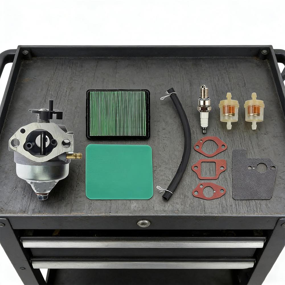 For GCV160 Carburetor For Honda HRT216 HRB216 Lawnmowers & Pressure Washers Engine Fuel Filter With Air Filter Replacements Kit