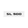 for mercedes benz SL class refit rear boot displacement number trunk label decal SL55 SL400 SL500 SL550 letter logo car stickers