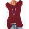 Premium Quality Women Casual Sleeveless Vest Tank Top For Effortless Summer Style