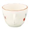 Yamaka Shoten x HIBIYA-KADAN [Flower Language Tulip] Teacup & Saucer, 230ml, Diameter Approx. 9 x 7cm, by Hibiya Kadan FLORIOGRAPHY. A perfect