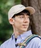 [L.L.Bean] Men's Organic Twill Deep Crown Cap, Size L, Navy Blue, CJ90121006