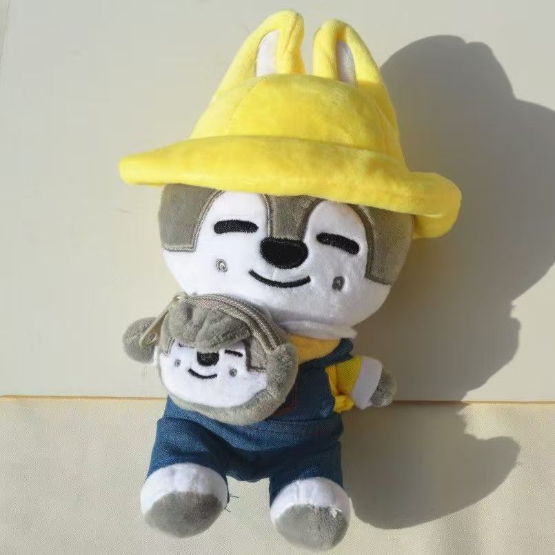 Stray Kids SKZOO Κούκλα Εκδρομής Kingarden Βελούδινο Παιχνίδι Κούκλα Kpop Δώρο