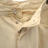 Levi's 90s 501 Euros Straight Cotton Pants W30 Beige Button Fly Men's Used