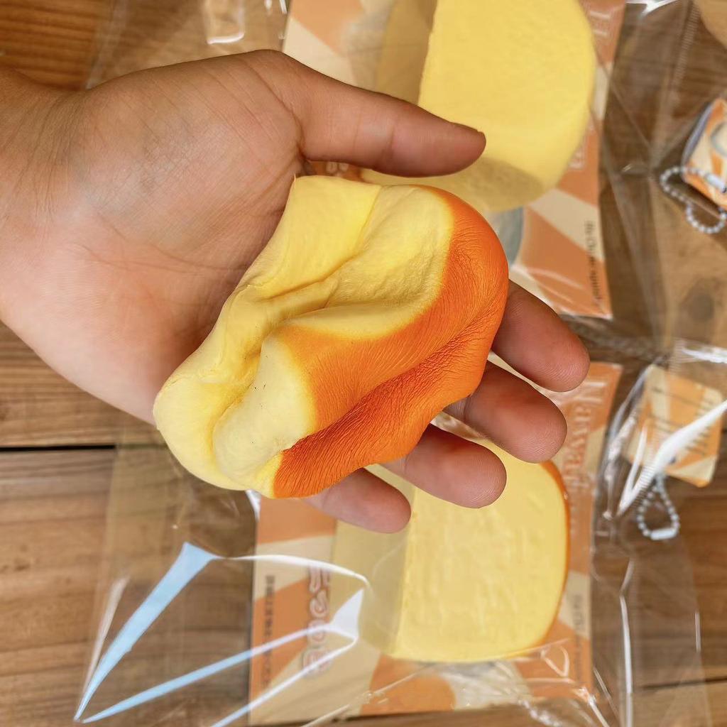 Hachimi Square Bread slow Rebound Decompression Vent Toy mini squishy slow rising Fidget Toys Stress Relief Toy for Adults Kids