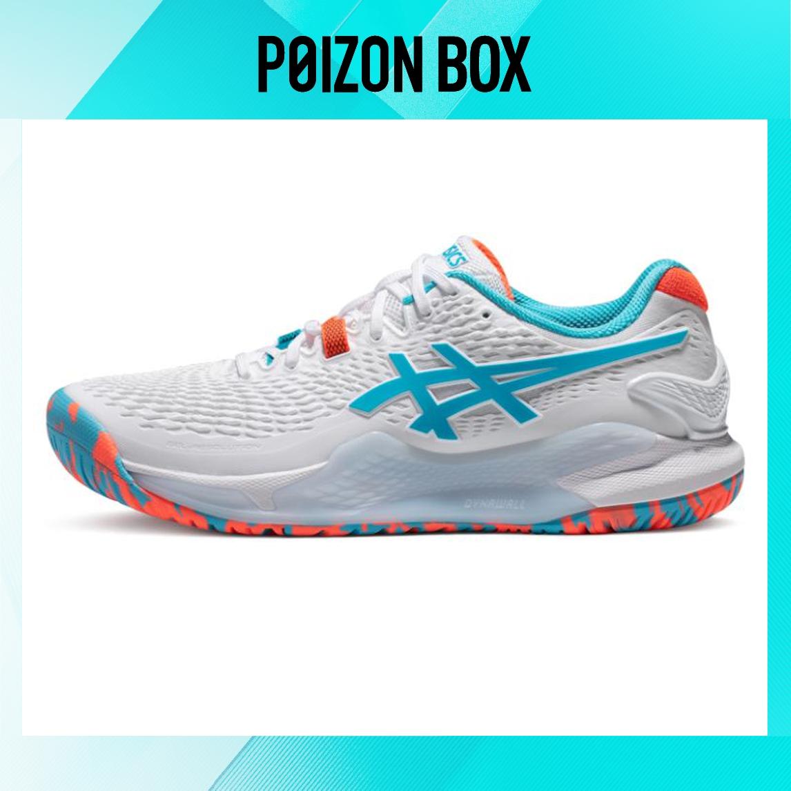 

кроссовки Female Asics Gel-Resolution 9 Tennis shoes 1042A246-100