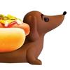 Dachshund Brett Gjenbrukbart Pølsebrett Dachshund Formet Fatbrett Matfat Middagsbrett for Smørbrød Snacks