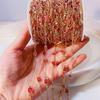 0.5M 1M 2M Pink Round Crystal Glass Beaded Bracelet Necklace Copper Chains Clothing Supplies for Jewelry Making DIY Materials