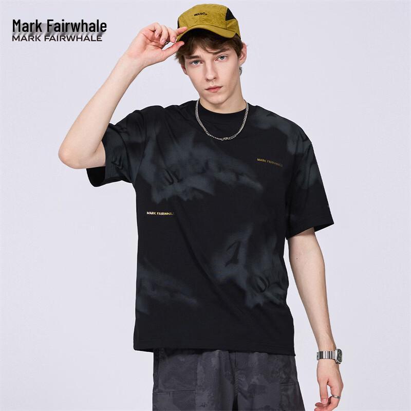 Mark Fairwhale Men s All-Over Print Loose Fit Short Sleeve T-Shirt XL