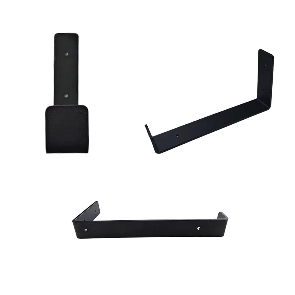 

1/2/4 Pack Wall Mounted Support Iron Rustic Industrial Shelf Brackets Floating Brace Support Shelf Bracket for DIY Open Shelving 1PCS