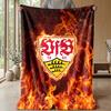 VfB Stuttgart Football Print Flannel Blanket, Soft Warm Lightweight Throw Blanket for Sofa Bed Camping