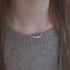New Smile Necklace for Women, Light Luxury, High End, Simple and Versatile, Exquisite Clavicle Chain