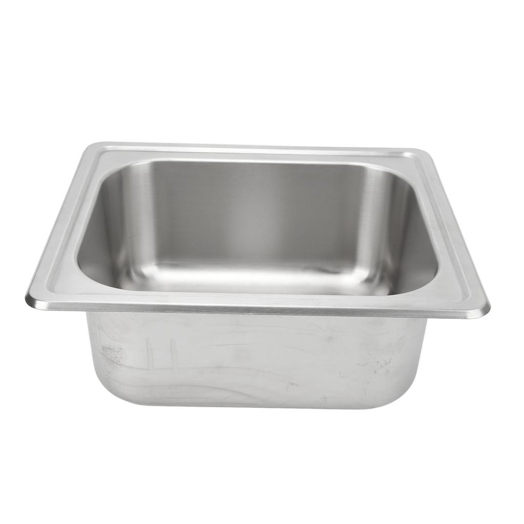 Bar Sink Brushed Process Rustproof Stainless Steel Sink for Bathroom Kitchen Bathroom RV Yacht 480x4