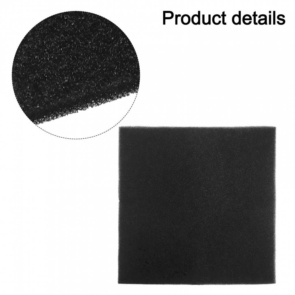 Fish Tank Pond Fish Tank Filter Water Cleaning Foam Black Polyether