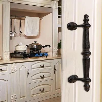 Gate Handle Barn Door Pull Multipurpose Accessory for Furniture Hardware Cabinet Decorative