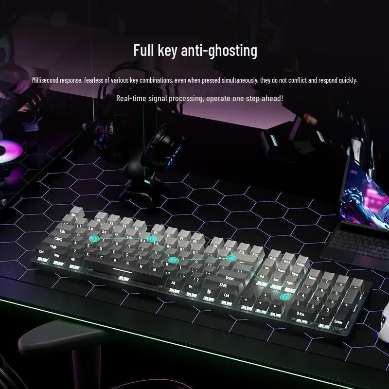HP GK400F Wired Mechanical Keyboard