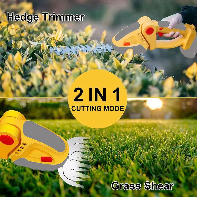 2-in-1 Gardening Tools Handheld Trimmer For Makita 18V BL1850 BL1840 BL1440 Li-ion Battery Gardening Hedge Trimmers