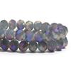 4/6/8mm Faceted Crystal Beads Purple AB Glass Beads Loose Spacer Beads For DIY Jewelry Making Bracelets Necklace Accessories