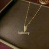 Women's European & American Style Colorful Diamond Flower Rotating Pendant Necklace