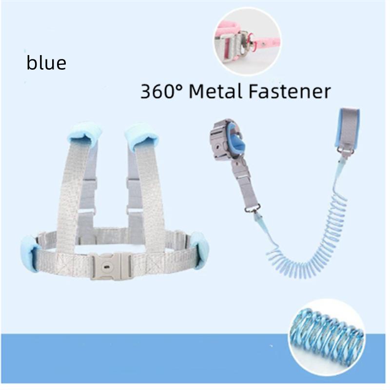Infants and Young Children's Loss Prevention Belt Traction Rope Baby Loss Prevention Bracelet 2m Spring Rope Walking Baby Safety