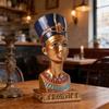 1/2Pcs Ancient Egypt Themed Resin Decorative Figurine Ethnic Fashion Collectibles For Office and Living Room Shelf