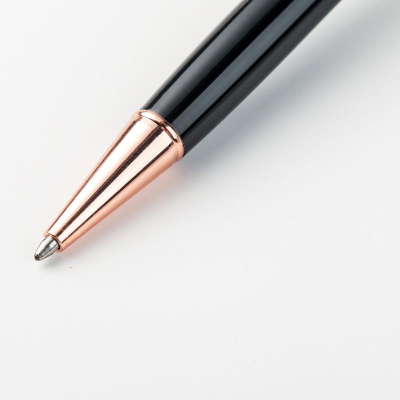 1.0mm Ballpoint Pen Creative Crystal Diamonds Metal Pen Stationery For School Student Office