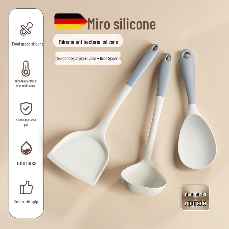 Food-Grade Silicone Kitchen Utensil Set for Non-stick Cookware