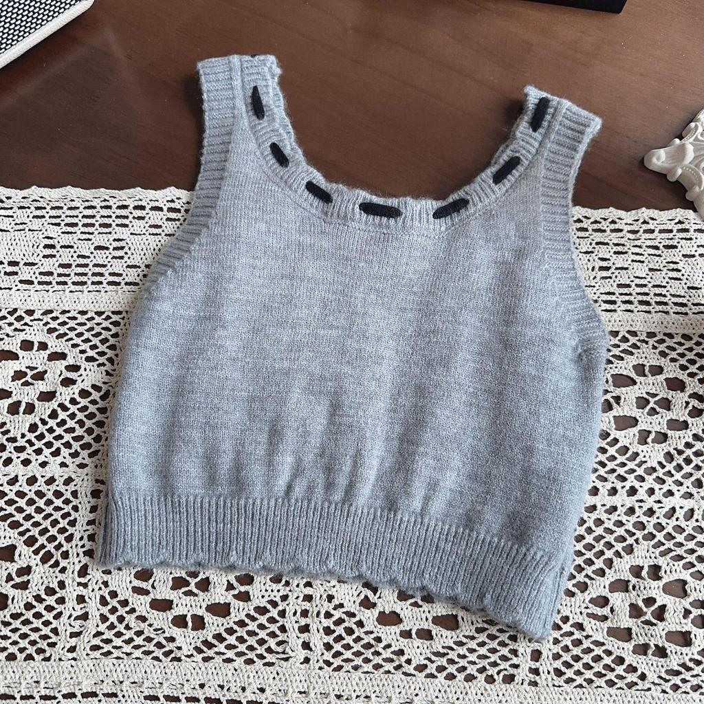 Girls' Autumn Sweater Vest, Shirt & Pleated Skirt Set (AQA063-AQA065)