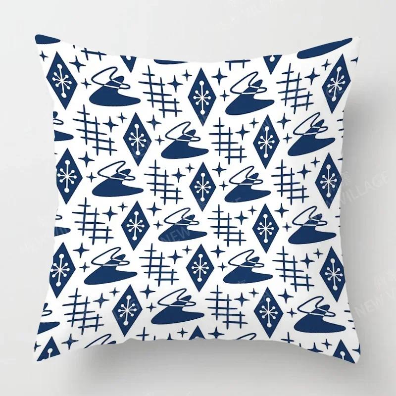Nordic Fall Home Decor Autumn Throw Pillow Case Sofa Cushion Cover Modern