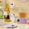 Fridge Bottle Opener Strong Magnetic Jar Opener Beer Beverage Cap Remover Cartoon Shape Beer Opener Tool Wine Bar Accessories