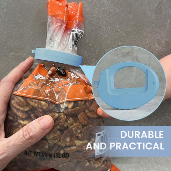 Sealing Clip Seal Food Bag Clips Reusable Bag Sealing Clips for Freshness And Moisture Protection Versatile Kitchen Storage for Chips Biscuits Salads