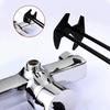 2 Pcs Multifunction Carbon Steel Sink Repair Wrench Sink Faucet Installer For Bathroom Kitchen
