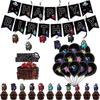Us Among Party Supplies Decorations Set Cake Topper Latex Balloon Birthday Kids
