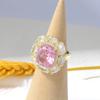 Open Ring Christmas Exaggerated Heavy-duty Adjustable Ring