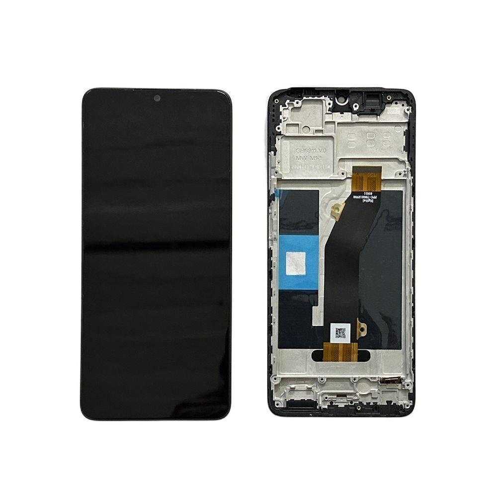 Schermo LCD e Digitizer Assemblaggio Completo Per ZTE Blade V70 Max Con Telaio